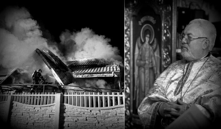 Doliu in Biserica Ortodoxa Romana. Parintele si-a pierdut viata in propria locuinta, dupa ce un incendiu devastator i-a distrus locuinta.