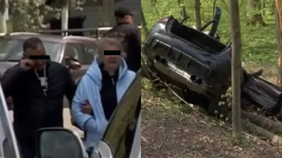 Imaginile durerii la INML. Părinții tinerilor morți în accidentul din pădurea Snagov au mers să ridice trupurile de la morgă