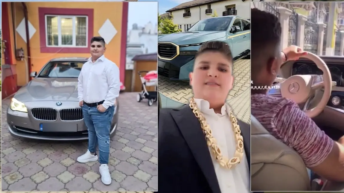 Un tânăr din Iași, cu opt clase, se postează ducând o viață plină de lux și opulență! „Este cel mai bogat din zonă și are doar 18 ani!”