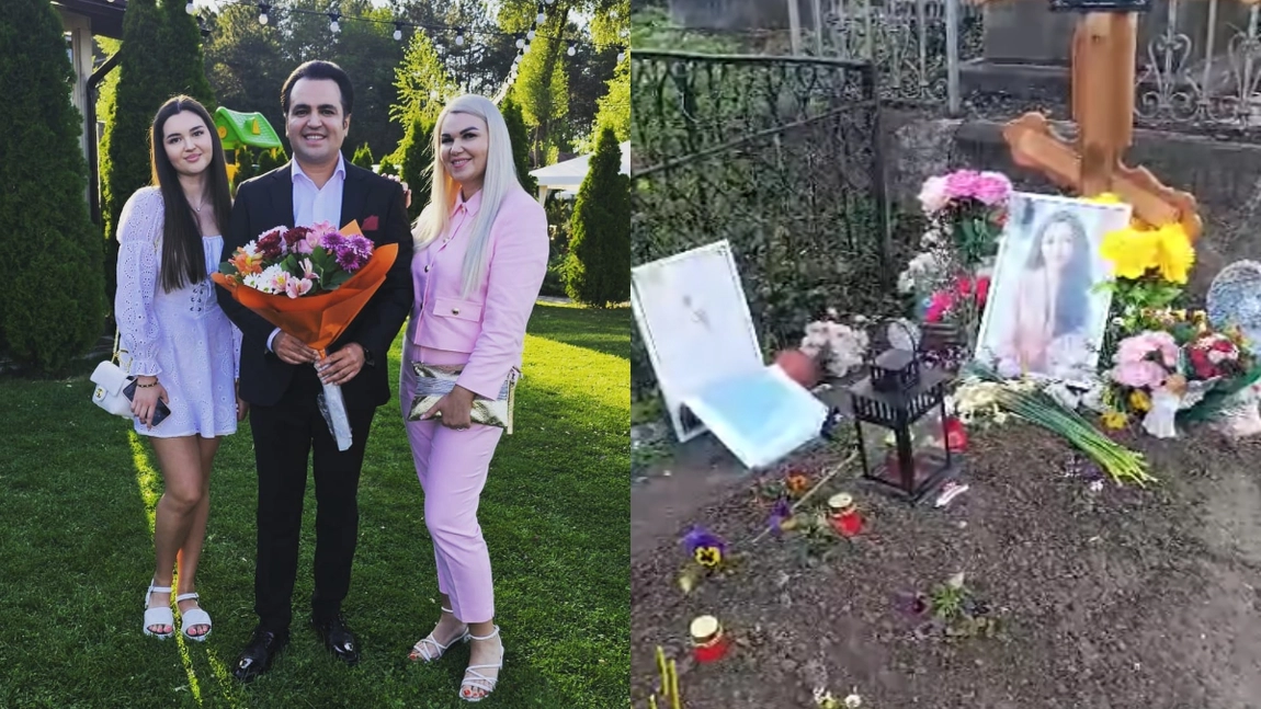 Mormântul Andreei Cuciuc a fost vandalizat! Ce vor să facă Diana și Igor Cuciuc, după ce au văzut cum arată locul de veci al fiicei lor!