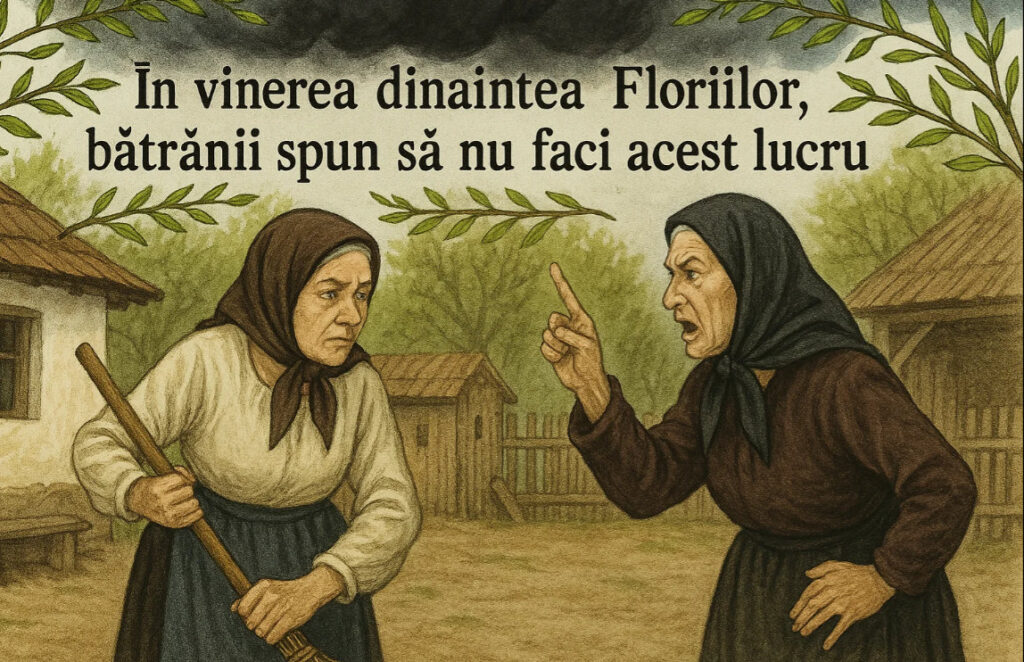 In vinerea dinaintea Floriilor, batranii spun sa nu faci acest lucru! Blestemul vechi care se abate asupra celui ce nu respecta traditia