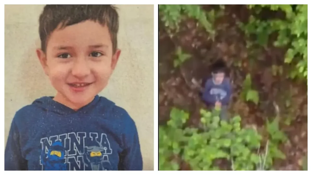 La ce distanță de ferma de unde a dispărut a fost găsit Alexandru. Ce făcea băiețelul când l-au văzut salvatorii