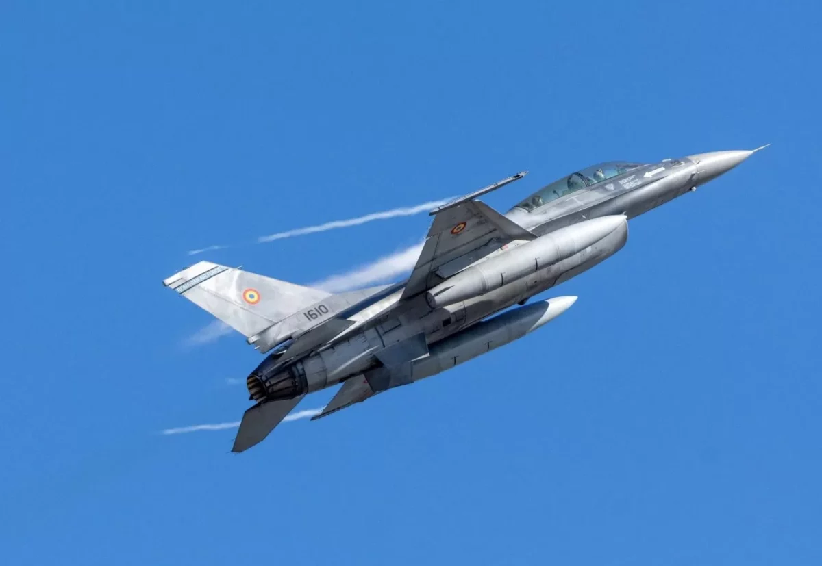 Un avion F-16 din România a doborât o dronă din Ucraina. Anunțul făcut de autorități