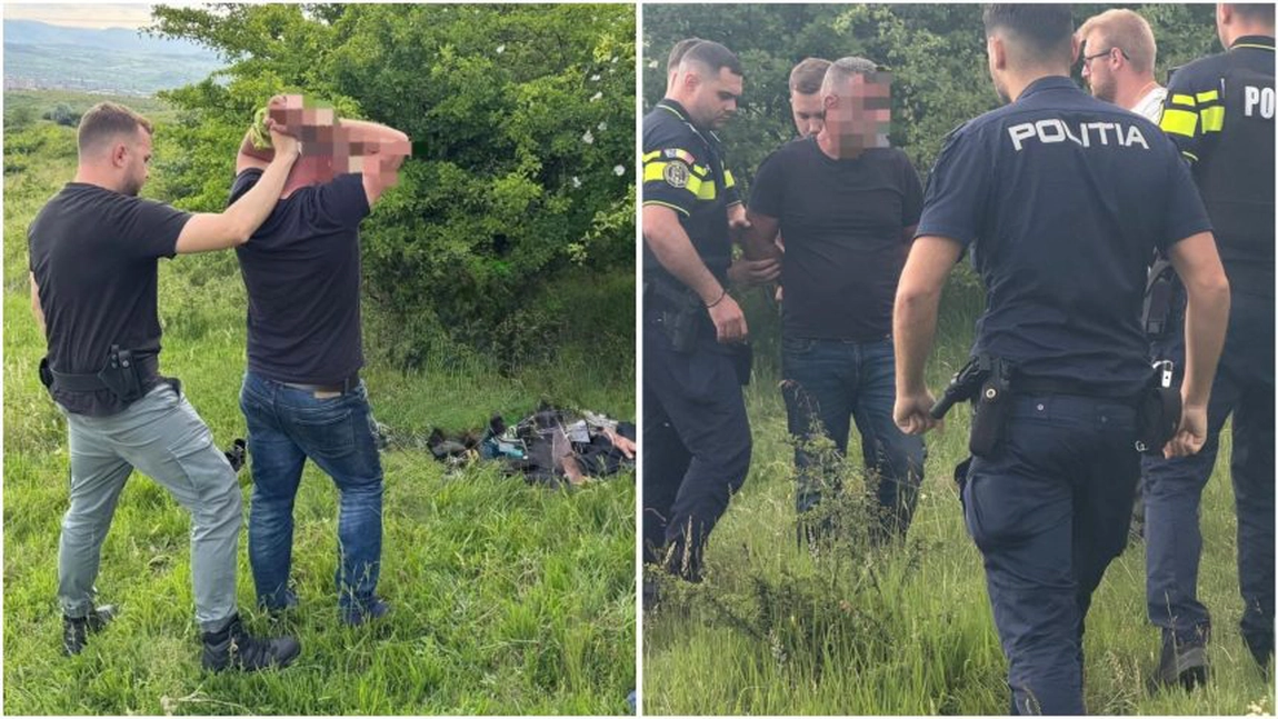 Și-a bătut soția apoi s-a ascuns în pădure! A fost găsit de poliție după 24 de ore de căutări!
