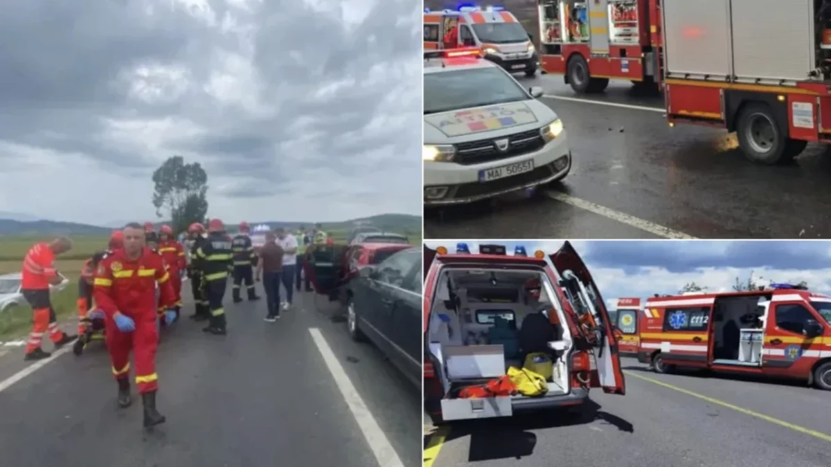 Plan roșu de intervenții. Accident devastator, din păcate 13 persoane au…
