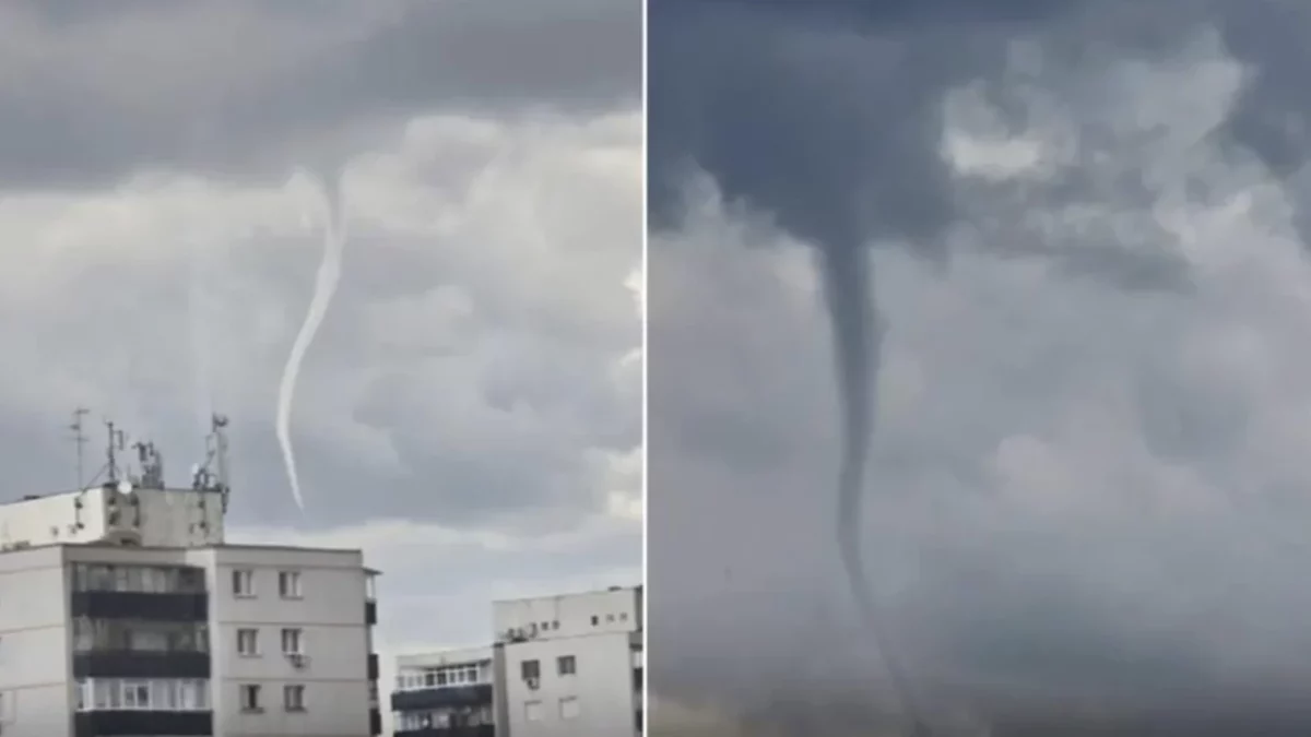 Pâlnie de tornadă în România. Unde s-a format