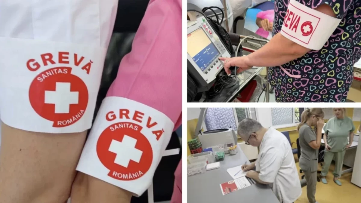 Se intră în grevă. Evitați deplasările în timpul acesteia către medici, spitale