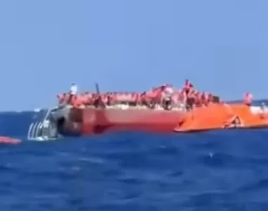Tragedie pe mare. Un feribot cu aproximativ 270 de persoane s-a scufundat