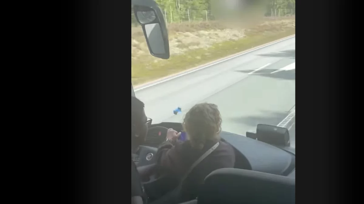 Clipe teribile pe o autostradă: Șoferul unui autocar cu 50 de pasageri a leșinat cu piciorul pe accelerație