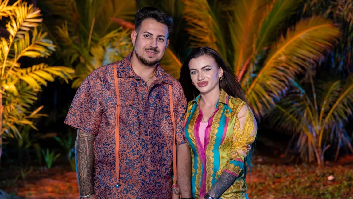 Cum arătau Marco Dăscăliuc și Bianca Ghiurcă în ziua nunții. „Prințul” a purtat un sacou brodat cu aur