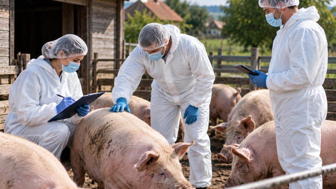 Focar de pestă porcină africană în Buzău. Peste 5700 de porci sacrificați