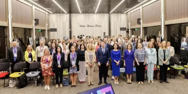 Mirabela Grădinaru, la Chișinău alături de Maia Sandu. Ce mesaj a transmis la conferință