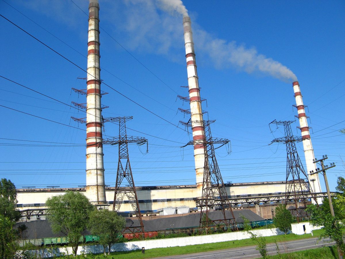 Termocentrala Burștin din vestul Ucrainei